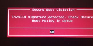 ปิดการใช้งาน Secure Boot บนแล็ปท็อปและพีซี (UEFI Secure Boot)