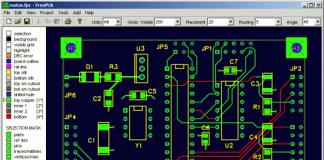 DipTrace - programa para sa pagsubaybay sa mga naka-print na circuit board