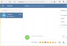 Kako pokrenuti telegram online na ruskom